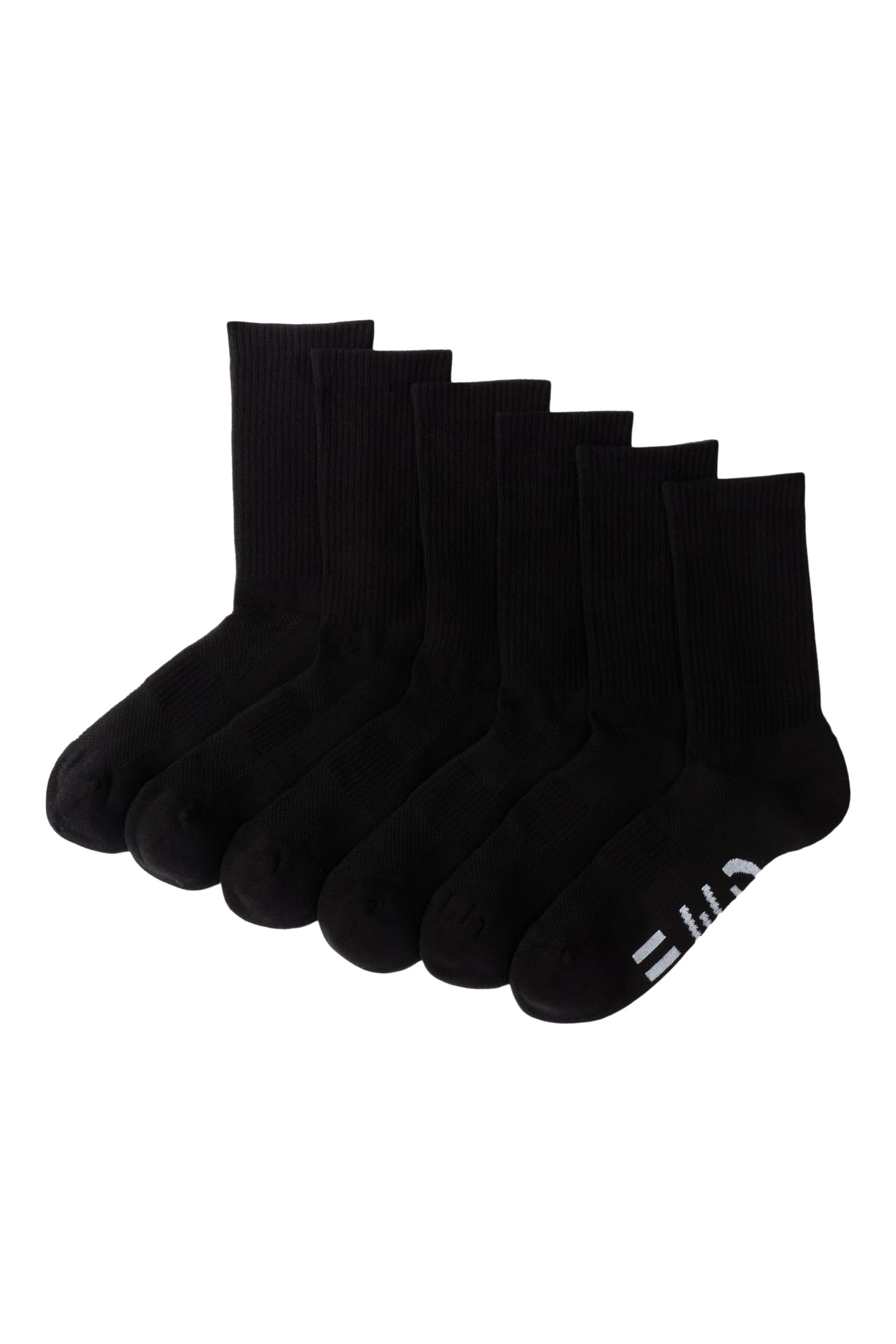 FWD Men's Mesh Crew Socks 6pk