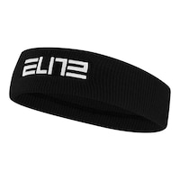 Nike Elite Performance Headband Front_Angled_Left