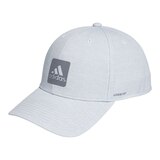 adidas Men's Heathered Stretch Fit Cap Front_Angled_Left
