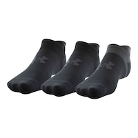 Under Armour Men's Run ArmourDry™ LT No Show Socks - 3 Pack Front_Angled_Left