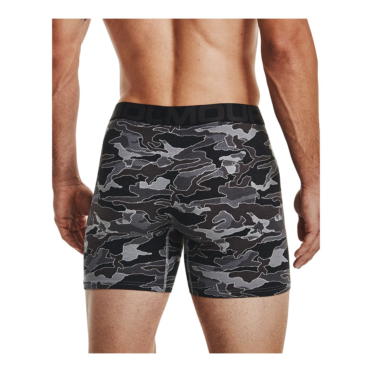 Under Armour Men's Charged Cotton® 6 Inch Boxerjock - 3 Pack