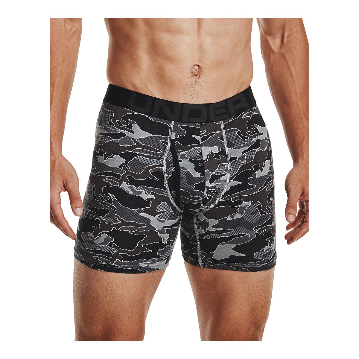 Under Armour Men's Charged Cotton® 6 Inch Boxerjock - 3 Pack