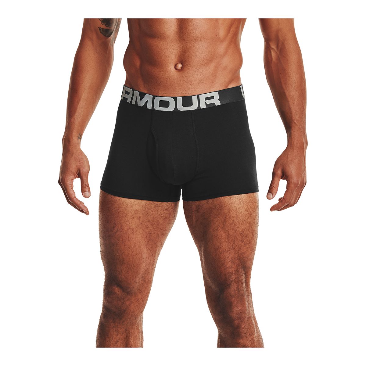 Under Armour Men's Charged Cotton® 3 Inch Boxerjock - 3 Pack