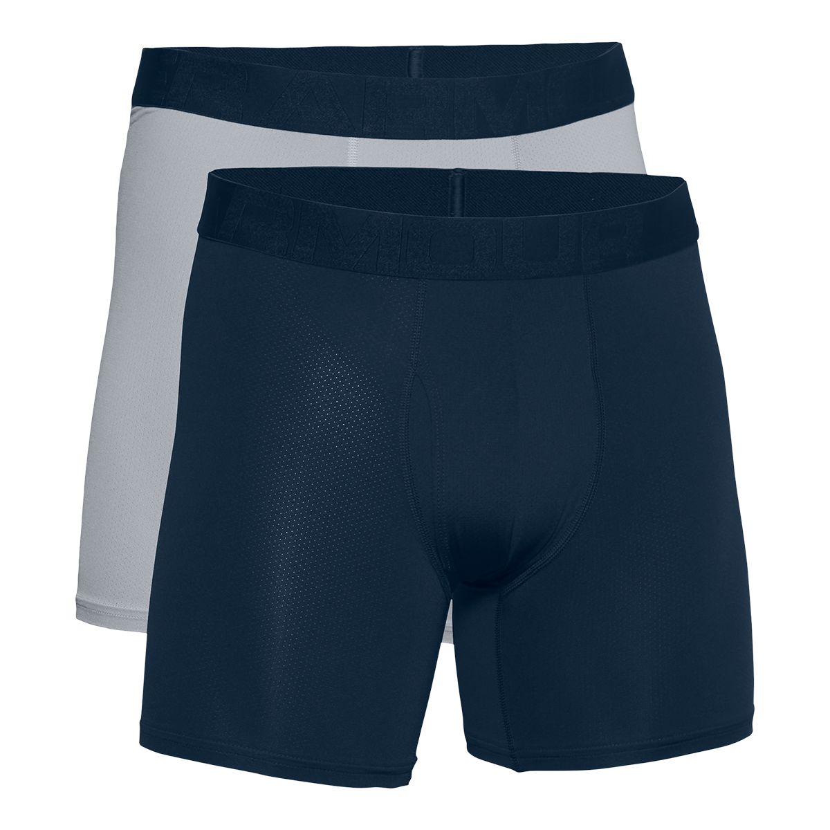 Under Armour Men's Tech Mesh 6 Inch Boxerjock - 2 Pack