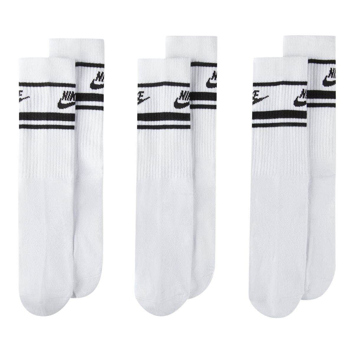 Nike Sportswear Men's Everyday Dri-FIT Crew Socks, 3-Pack