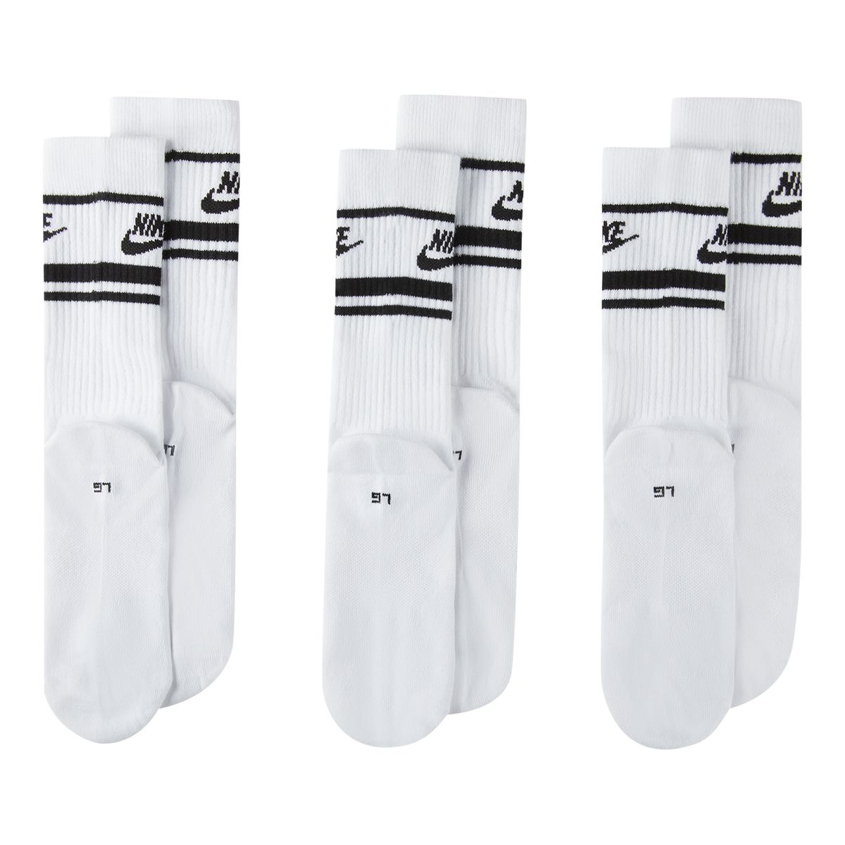 Nike Sportswear Men's Everyday Dri-FIT Crew Socks, 3-Pack