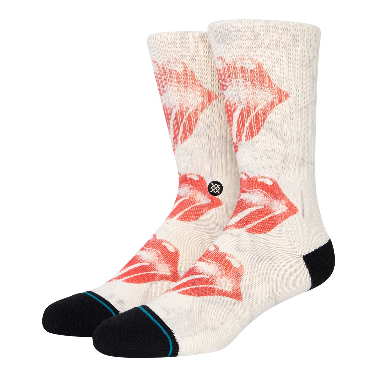 Stance Men's Rolling Stones Licks Crew Socks