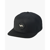 RVCA Men's VA Patch Snapback Hat Front_Angled_Left