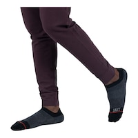 SAXX Men's Whole Package Ankle Socks Front_Three_Fourths_Angled_Left