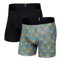 SAXX Men's Droptemp Cotton Boxer - 2 Pack Front_Angled_Left