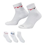 Nike Men's Everyday Plus Cushioned Quarter Socks - 3 Pack Composite_or_Mixed