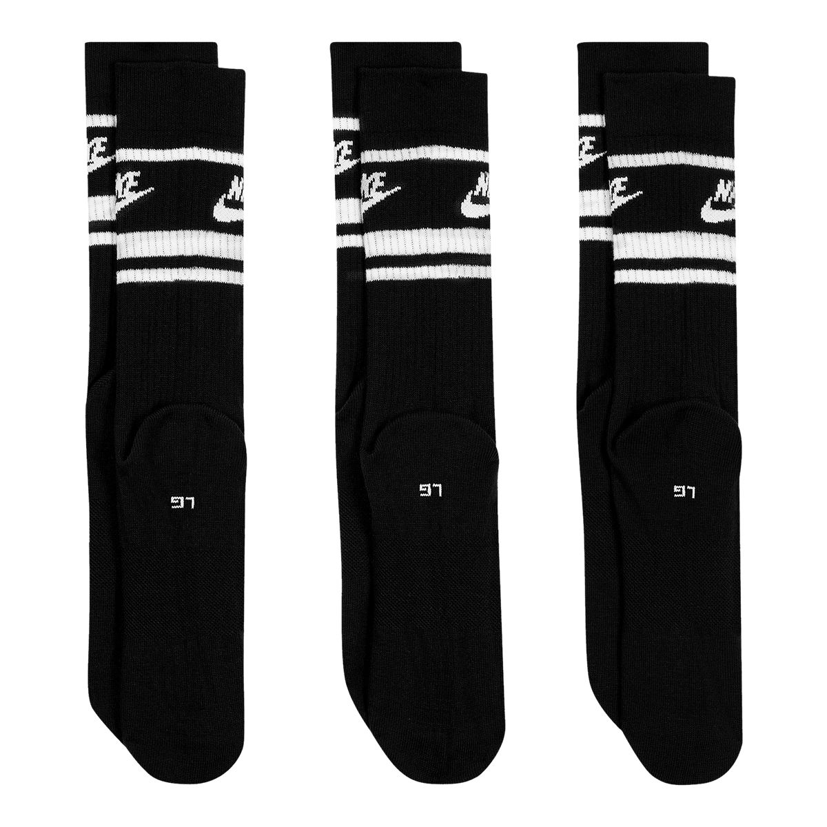 Nike Sportswear Men's Everyday Dri-FIT Crew Socks, 3-Pack