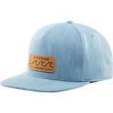 Ripzone Men's Railway Snapback Denim Hat Front_Three_Fourths_Angled_Left