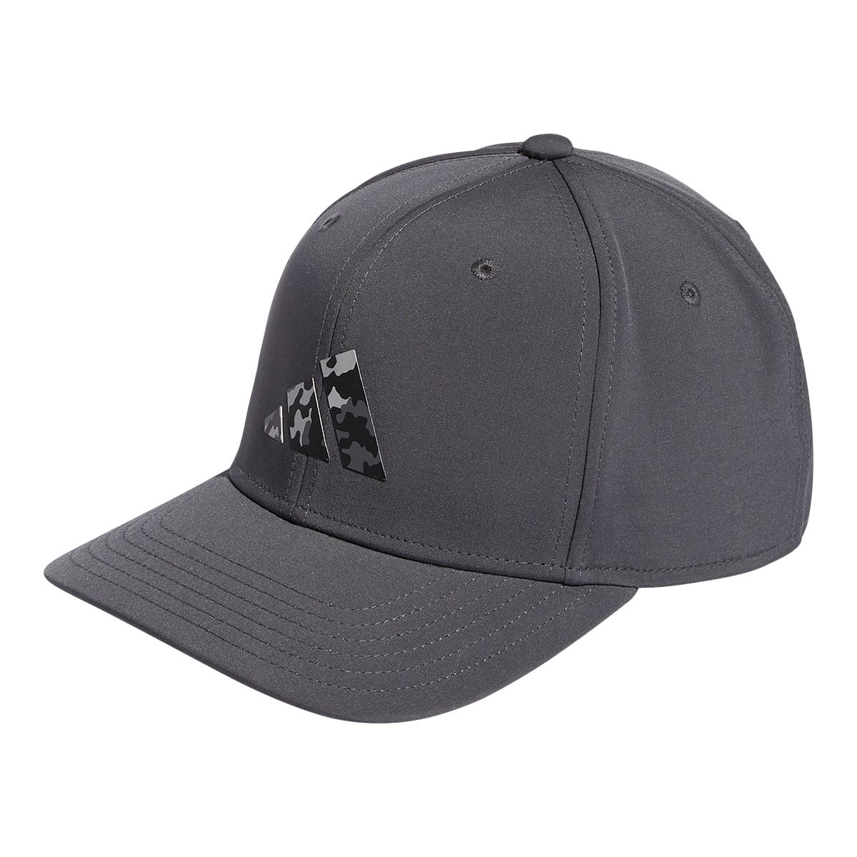 adidas Men's 3-Bar Snapback Hat