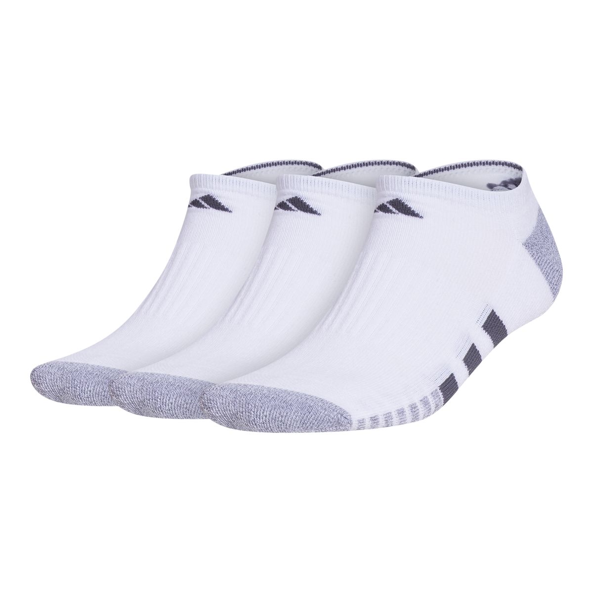 adidas Men's Cushioned III No Show Socks - 3 Pack