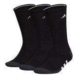 adidas Men's Cushioned III Crew Socks - 3 Pack Front_Angled_Left