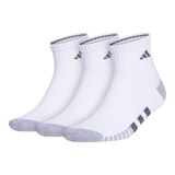 adidas Men's Cushioned III Quarter Socks - 3 Pack