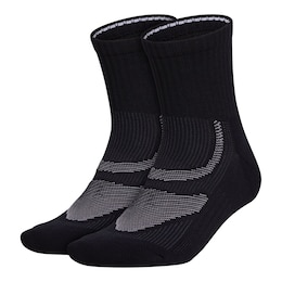 adidas Men's Run UB23 Superlite Quarter Socks - 2 Pack