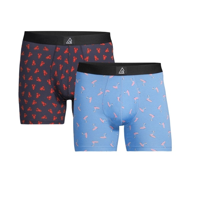 Ripzone Men's Freestyle Boxer Brief 2pk