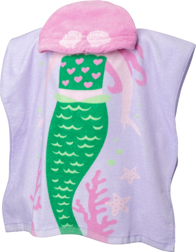 Ripzone Kids' 3D Cover Up Poncho Towel