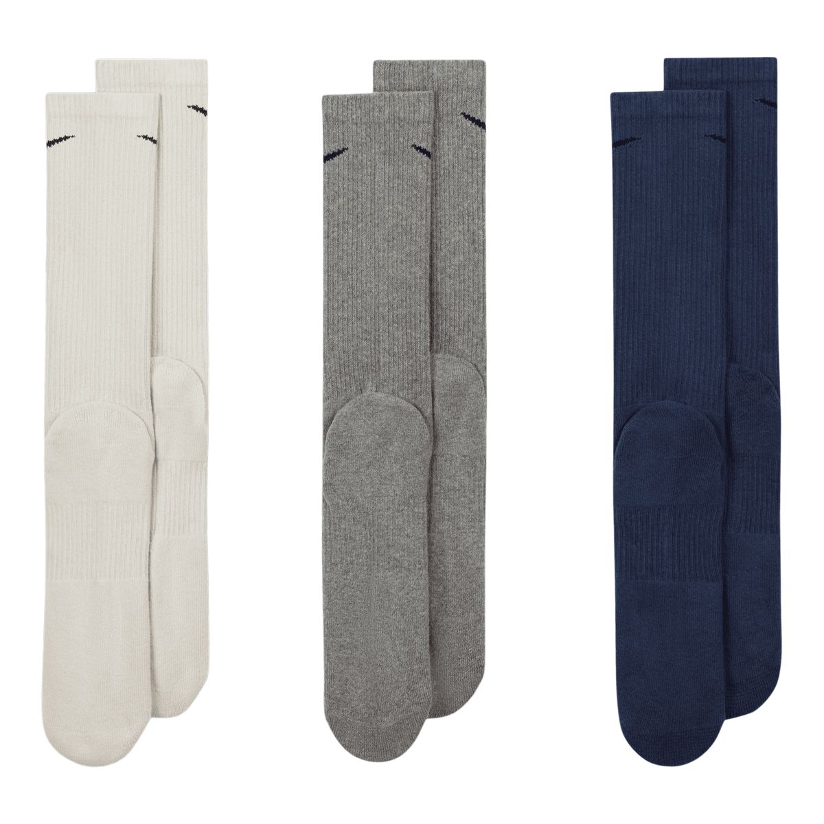 Nike Men's Everyday Plus SSNL Crew Socks - 3 Pack