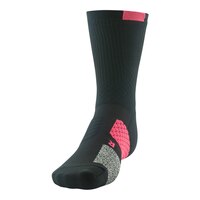 Under Armour Men's Curry ArmourDry Playmaker Medium Crew Socks Front_Angled_Left