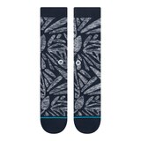 Stance Men's Fractals Crew Socks Front_Flat