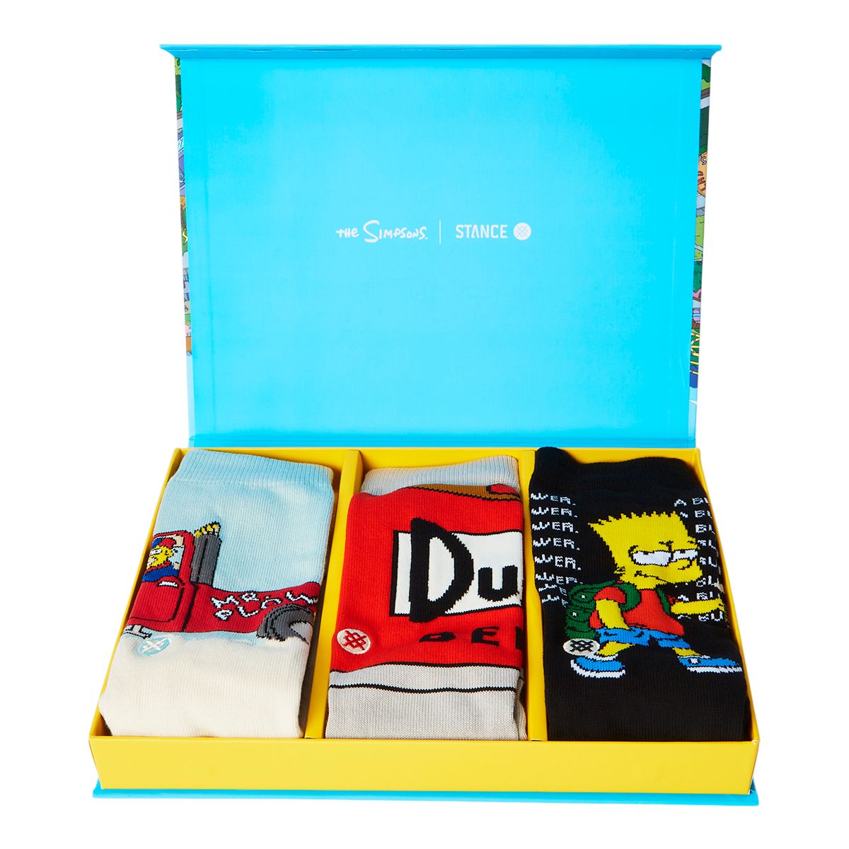 Stance Men's Life Simpsons Box Set Socks