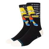 Stance Men's Life Simpsons Troubled Crew Socks Side_Left