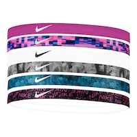 Nike Printed Headband - 6 Pack Front_Angled_Left