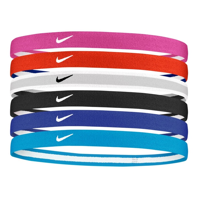 Nike Girls' Swoosh Sport Headband - 6 Pack