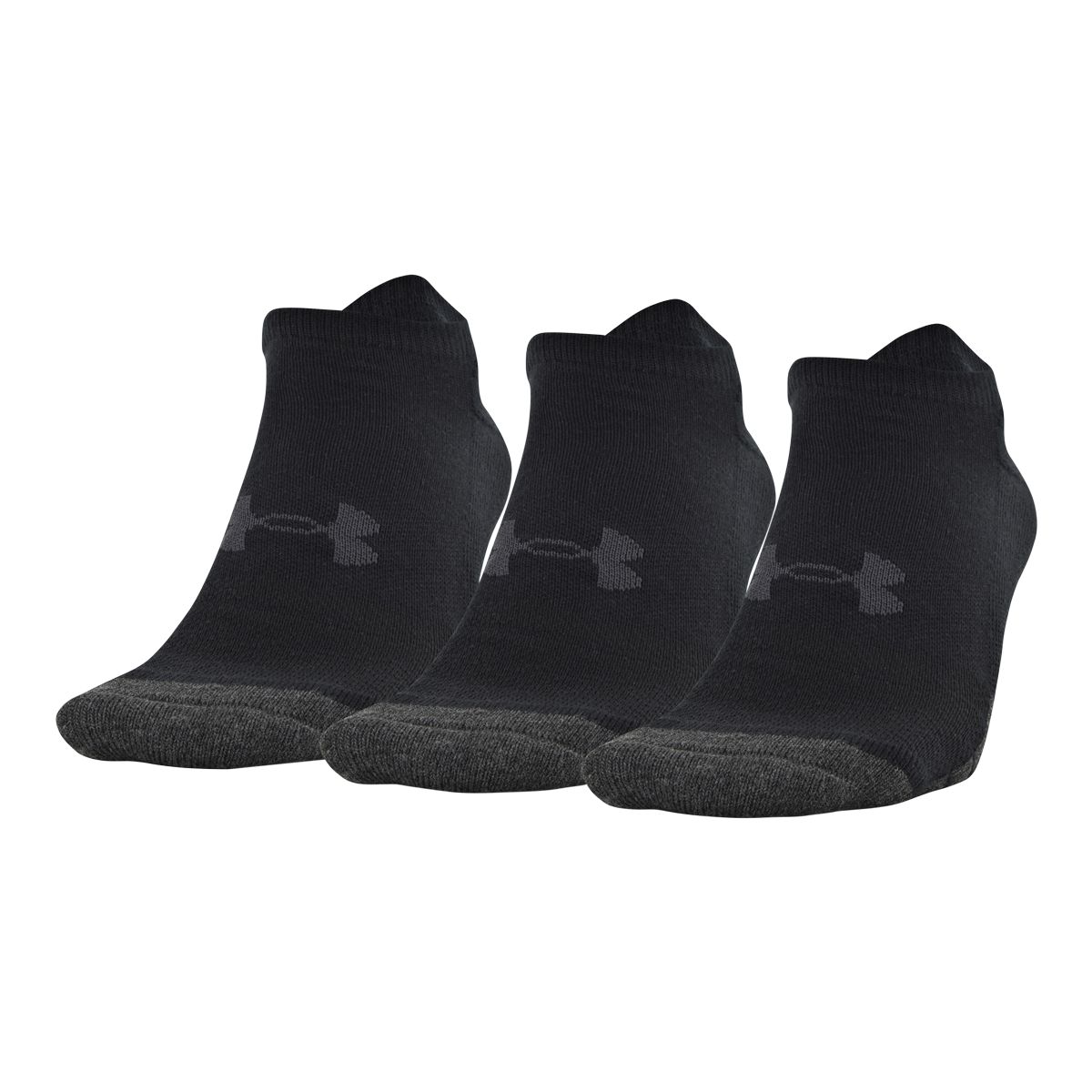 Under Armour Men's Performance Tech No Show Socks 3 Pack SportChek