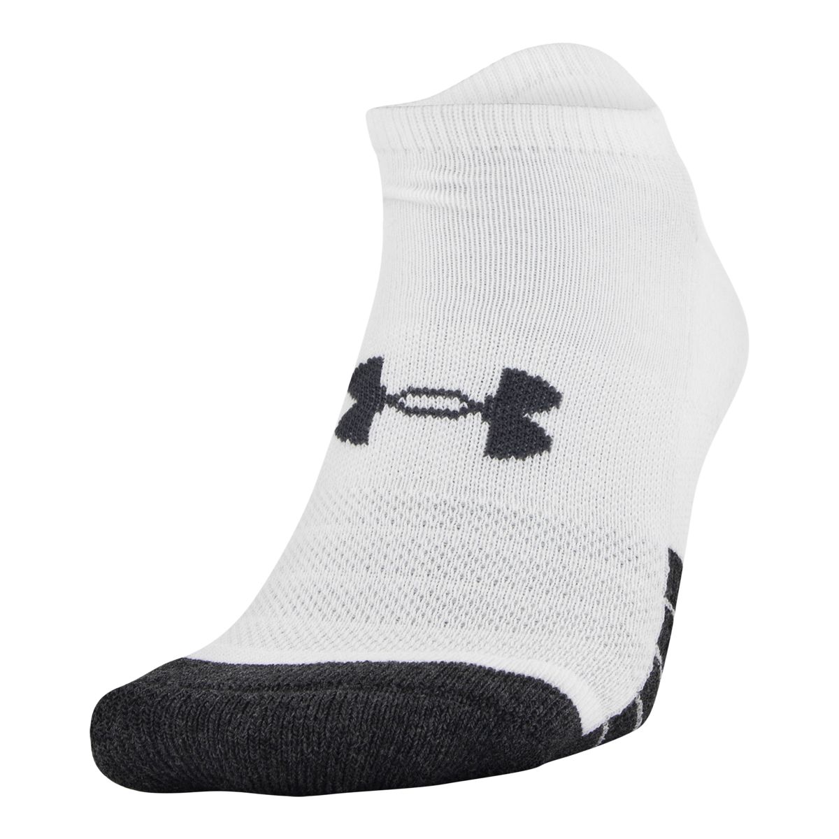 Under Armour Men's Performance Tech No Show Socks - 3 Pack