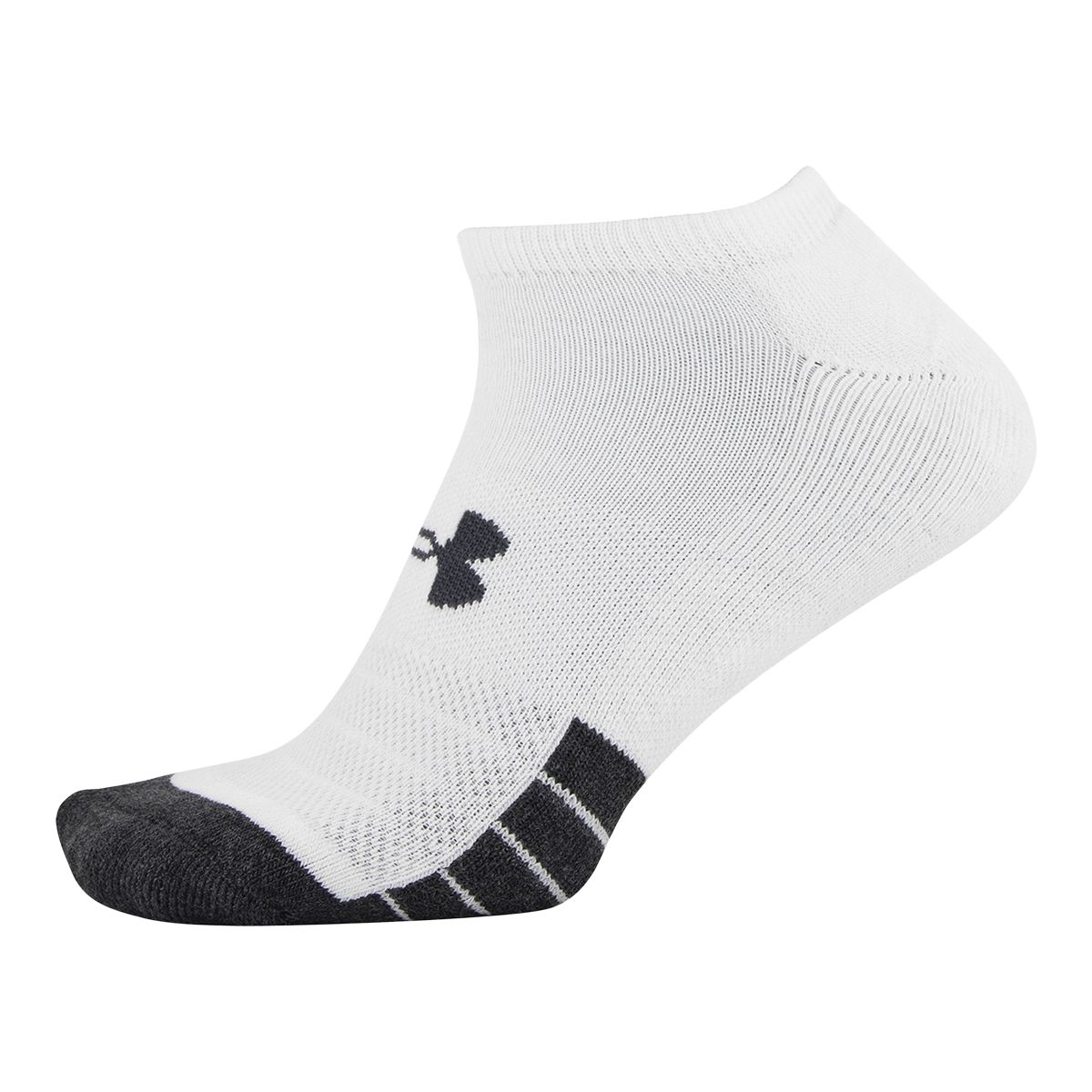 Under Armour Men's Performance Tech No Show Socks - 3 Pack