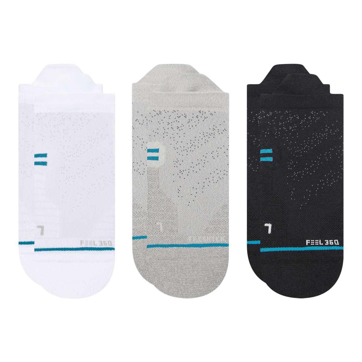 Stance Unisex Athletic Tab No Show Socks - 3 Pack