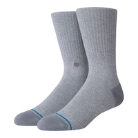 Stance Unisex Icon Crew Socks Front_Angled_Left