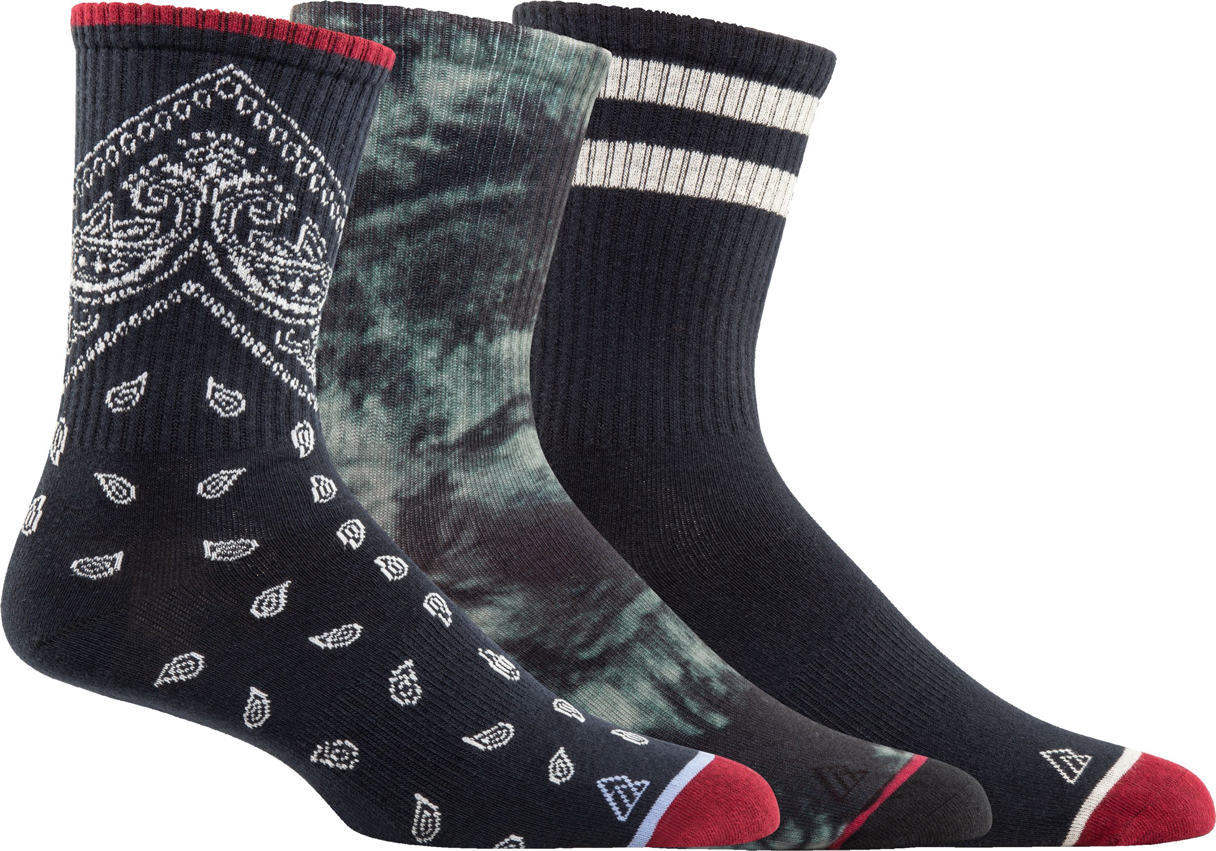 Ripzone Men's Crew Socks - 3 Pack