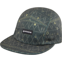 Woods Unisex 5-Panel Wool Hat Front_Angled_Left