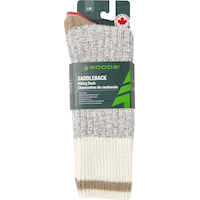 Woods Men's Saddleback Hiking Crew Socks 2pk Front_Flat