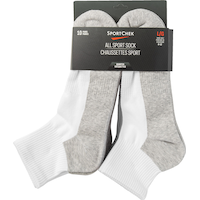 SportChek Men's Quarter Crew Socks Front_Flat