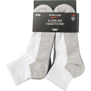 SportChek Men's Quarter Crew Socks