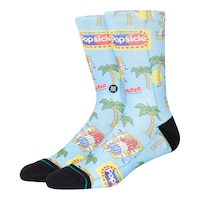 Stance Men's Pops Crew Socks Front_Angled_Left