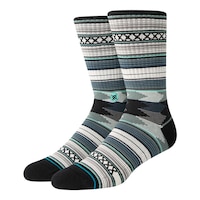 Stance Men's Baron Crew Socks Front_Angled_Left