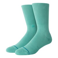 Stance Men's Icon Crew Socks Front_Angled_Left