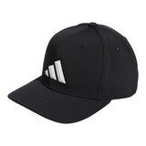 adidas Men's 3Bar Snapback Hat Front_Angled_Left