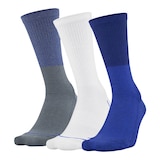 Under Armour Men's Phenom 5.0 Crew Socks - 3 Pack Front_Angled_Left