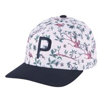 PUMA Golf Men's Laggon P Cap Front_Three_Fourths_Angled_Left