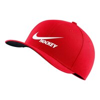 Nike Men's Hockey Dri-FIT Swooshflex Cap Front_Angled_Left