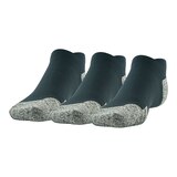 Under Armour Run Armourdry Cushion No Show Socks - 3 Pk Front_Three_Fourths_Angled_Left