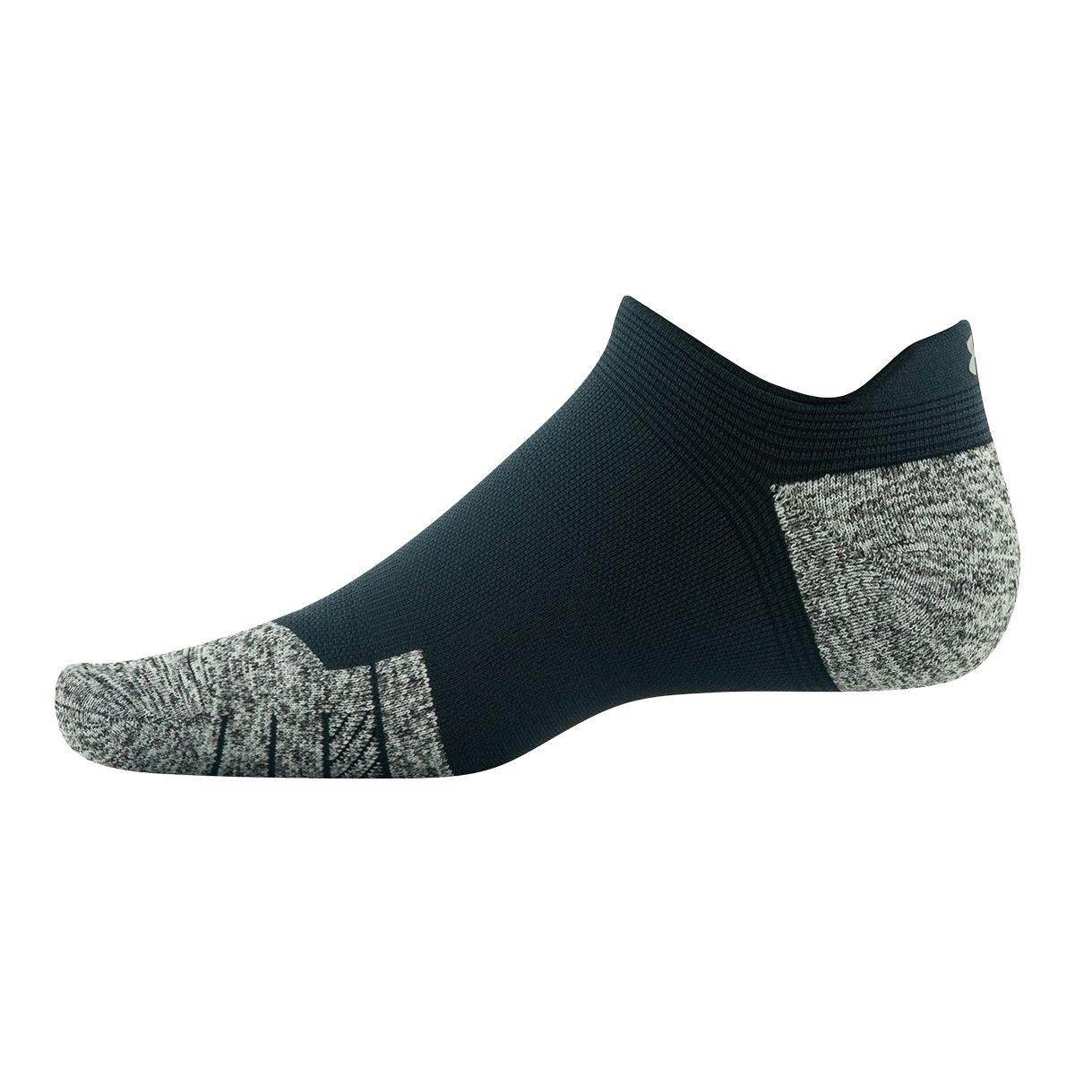 Under Armour Run Armourdry Cushion No Show Socks - 3 Pk